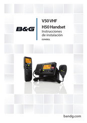 B&G H50 Handset Instrucciones De Instalación