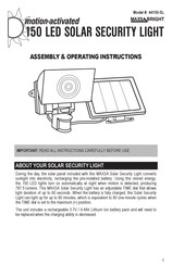 MAXSA Innovations 44150-SL Instrucciones De Montaje Y Funcionamiento