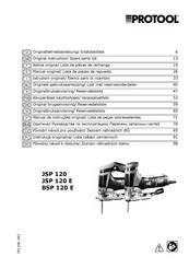 Protool JSP 120 Manual Original