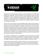 Razer DeathStalker Ultimate Manual Del Usario