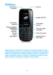 Philips E132 Manual Del Usuario