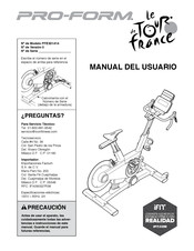 ICON Health & Fitness Pro-Form PFEX01414 Manual Del Usuario