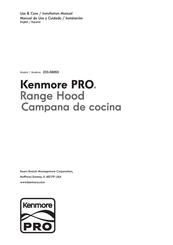 Kenmore PRO 233.56053 Manual De Uso Y Cuidado