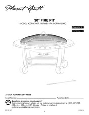 Pleasant Hearth OFW760RC Manual De Instrucciones