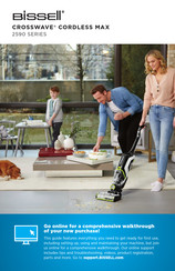 Bissell CROSSWAVE CORDLESS MAX 2590 Serie Manual Del Usuario