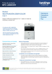 Brother MFC-L8690CDW Ficha De Producto
