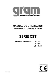 Gram Precision CST-7.5T Manual De Utilización