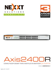 Nexxt Solutions Axis2400R Guia De Inicio Rapido