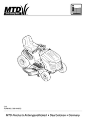 MTD products 13AF90GP690 Instrucciones De Funcionamiento