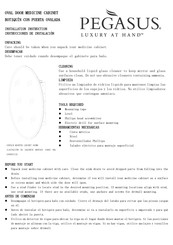 Pegasus 511398 Instrucciones De Instalación