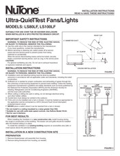 NuTone Ultra-QuieTTest LS80LF Manual De Installation