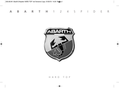 Fiat Abarth 124 spider Manual Del Usuario