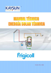 Kaysun Frigicoll CO 2780 S Manual Tecnico