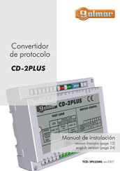 golmar CD-2PLUS Manual De Instalación