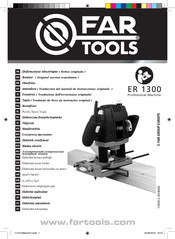 Far Tools ER 1300 Traduccion Del Manual De Instrucciones Originale