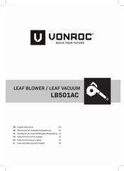 VONROC LB501AC Traducción Del Manual Original