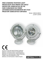 Astralpool 08930 - 22397 Manual De Instalación Y Mantenimiento