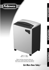 Fellowes 380-2 Manual Del Usuario