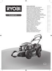 Ryobi RLM46140 Traducción De Las Instrucciones Originales