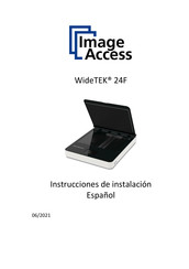 Image Access WideTEK 24F Instrucciones De Instalación