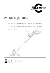 Cramer 40T05 Manual Del Usuario