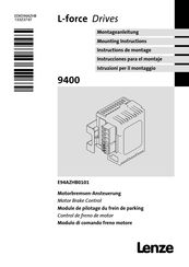 Lenze E94AZHB0101 Instrucciones Para El Montaje