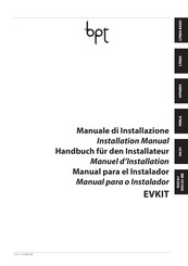 Bpt YVCL301 Manual De Instalación