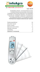 Testo 104-IR Manual De Instrucciones