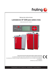 Fröling Lambdatronic SP 3200 Manual De Instrucciones