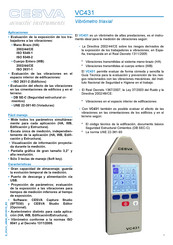 CESVA VC431 Manual De Instrucciones