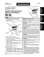 Toastmaster TC21A Manual De Instalacion Y Operacion Del Propietario