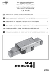 Asco joucomatic 448 Serie Puesta En Marcha Y Consejos De Utilización