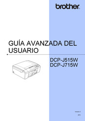 Brother DCP-J715W Guía Avanzada Del Usuario