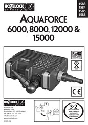 Hozelock Aquaforce 15000 Manual De Usario