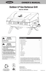 Blue Rhino Uniflame HBT920W Manual Del Propietário
