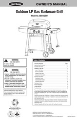 Blue Rhino Uniflame GBC1025W Manual Del Propietário