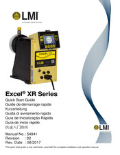 LMI Excel XR Serie Guia De Inicio Rapido