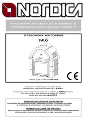 Nordica FALÒ Instrucciones Para La Instalación, El Uso Y El Mantenimiento