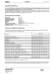 PRASTEL MRRE-4 Manual Del Usuario