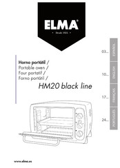 Elma HM20 black line Manual Del Usuario