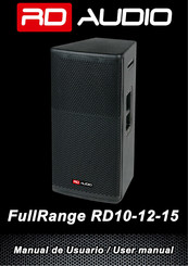 RD AUDIO FullRange RD15 Manual Del Usuario