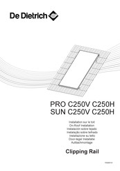 De Dietrich SUN C250V C250H Instalación