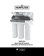 Genpar NURFILTER Blue Tide Manual De Instalación Y Mantenimiento