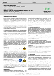 Aquatherm 50337 Manual De Uso Y Mantenimiento