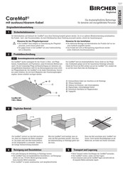 Bircher CareMat K Traducción Del Manual De Instrucción Original