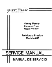 Henny Penny PFG-690 Manual De Servicio