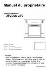 Dimplex DF2006-230 El Manual Del Propietario
