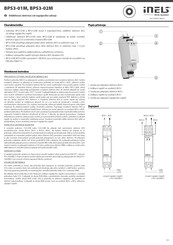 Elko iNels BPS3-01M Manual De Instrucciones