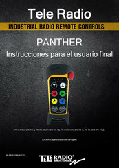 Tele Radio PANTHER PN-R8-13-MXX14 Instrucciones Para El Usuario Final