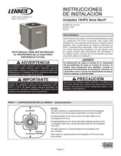 Lennox Merit 16HPX Serie Instrucciones De Instalación